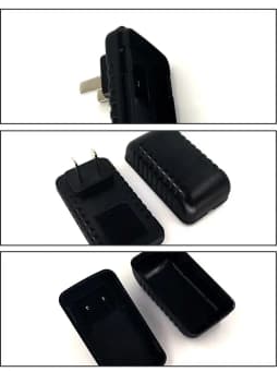 Black Fake Charger Sight Container Hiding Spot Hidden Storage Compartment Power Adapter Secret Home Diversion Stash Can Safe