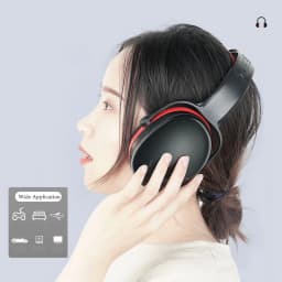 Adjustable Anti-Noise Head Earmuff SNR-35dB Noise Reduction Ear Protector For Work Study Shooting Woodwork Hearing Protection