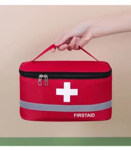 Portable First Aid Kit Medicine Storage Bag Outdoor Rescue Bag Household Children's Large Capacity Medical Kit Storage Organize