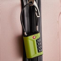 Portable Padlock 4 Dial Digit Combination Lock TSA Customs Lock Anti-theft Lock Safely Code Lock Luggage Lock Protect Security