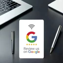 Reusable Nfc For Google Comment Review Tap Cards 13.56mhz Google Nfc Tag All Phones Compatible Smart Business Reviews Card