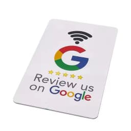 Reusable Nfc For Google Comment Review Tap Cards 13.56mhz Google Nfc Tag All Phones Compatible Smart Business Reviews Card