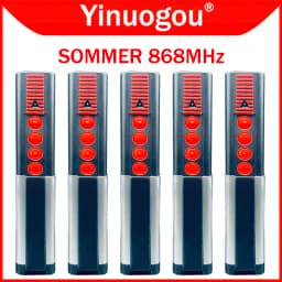 SOMMER 868 4020 TX03-868-4 4026 TX03-868-2 4031 TX08-868-4 Garage Door Remote Control 868MHz Rolling Code Gate Hand Transmiter