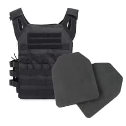 2PCS Airsoft Tactical Vest EVA Plates For Body Armor Carrier Vests Insert Foam SAPI Shock Plate Hunting Paintball CS War Game