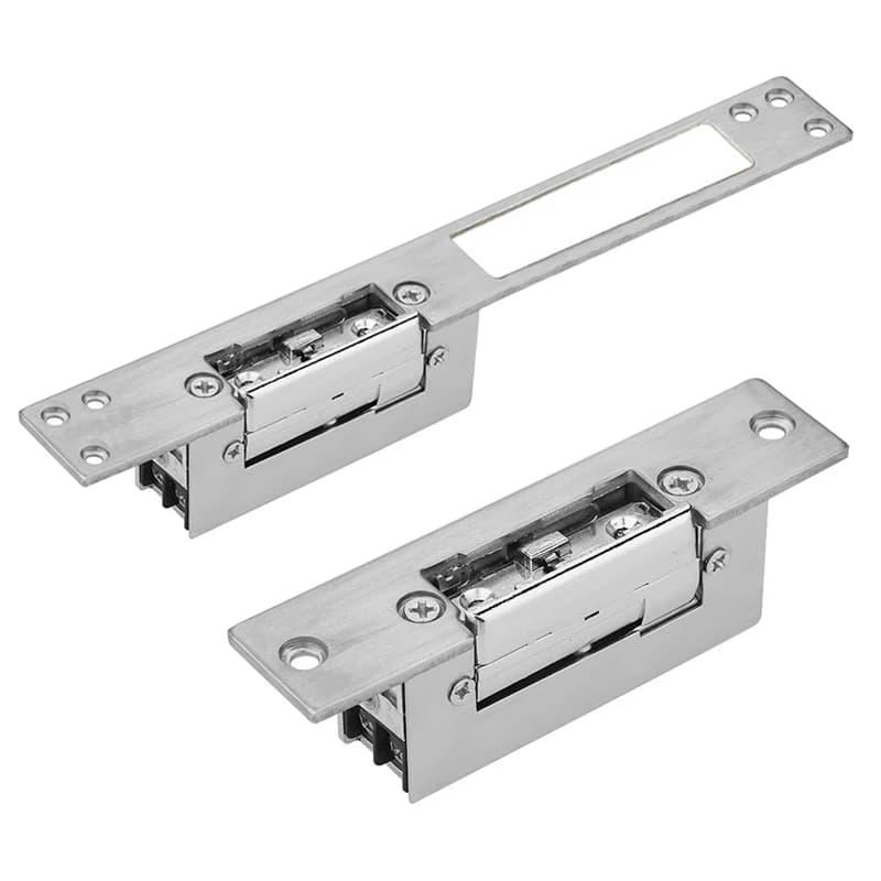 EU Electric Strike Door Lock Electronic For Access Control System New Fail Secure Stainless Door 12V DC Fail-Secure NO Lock