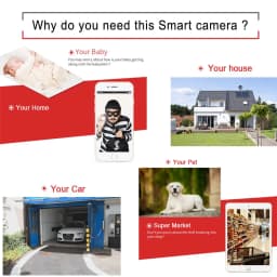AHD Camera 1080P AHD Security Surveillance High Definition Outdoor Waterproof CCTV Infrared NightVision Bullet Wired Home Camera