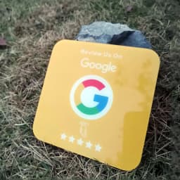 NFC Chip Google Reviews stickers Acrylic QR Code NFC Menu Contactless Sign Social Media Google Review Plate