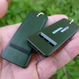 1-10PCS 3-Frequency Whistle High Decibel Survival Whistle Outdoor Hiking Camping Whistle Hunting Whistle Emergency Survival Tool