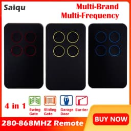 Universal Multi-frequency 280-868mhz Garage Door Remote Control Duplicator 315 433MHZ 868MHZ Command Clone Gate Door Opener