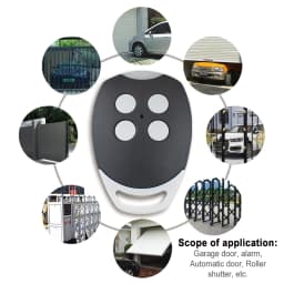 GOL4 BIXLS2 BIXLP2 BIXLG4 433.92MHz Rolling Code Remote Control For Garage Door Gate