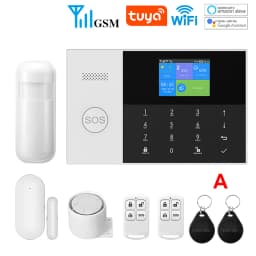 YAOSHENG Security-Protection TUYA Smart Home Alarm System 2G 433MHz WiFi GSM Wireless House App Control Sets PG105