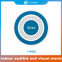 YAOSHENG Security-Protection TUYA Smart Home Alarm System 2G 433MHz WiFi GSM Wireless House App Control Sets PG105