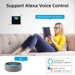 YAOSHENG Security-Protection TUYA Smart Home Alarm System 2G 433MHz WiFi GSM Wireless House App Control Sets PG105