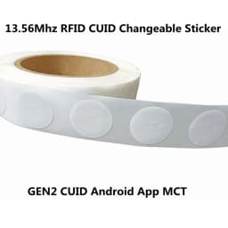 13.56Mhz RFID GEN2 CUID 1K S50 Tag Sticker Card UID Changeable Block 0 Writable Rewritable for NFC Andriod MCT Copy Clone