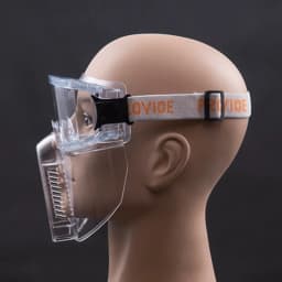 Full-face Safety Mask PC Lens Detachable Welding Polishing Dust-proof Transparent Protect Splash-proof Chemical Kitchen