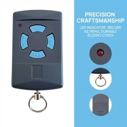 For HORMANN HSM4 868mhz Pilot HSE2 HSE4 HS4 Garage Gate Remote Control HSM2 Handheld Transmitter Command with Keychain 868.35mhz