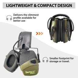 Outdoor Tactical Electronic Shooting Earmuff Active Anti-noise Headset Impact Sound Amplification Hearing protector