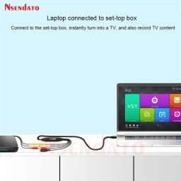 USB AV Recorder Video Audio Capture Box 1080p 30hz VHS TV DVD VCR Audio Capture Card Adapter RCA To USB Video Converter for Mac