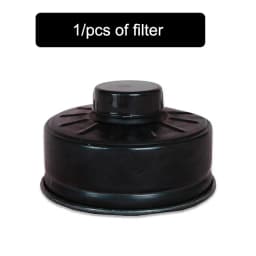 Black MF14 Full Face Gas Mask Military Chemical Respirator Natural Rubber For Painting Spraying Welding Work Safety Protection