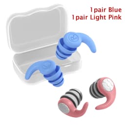 Children Silicone Ear Protector Canceling Noise 3 Layers Swimming Earplugs Hearing Protector anti-noise Plugs Noise Reduction