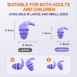 Children Silicone Ear Protector Canceling Noise 3 Layers Swimming Earplugs Hearing Protector anti-noise Plugs Noise Reduction