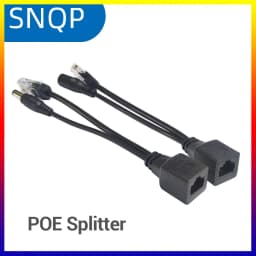 Hot POE Cable Passive Power Over Ethernet Adapter Cable POE Splitter Injector Power Supply Module 12-48v For IP Camera