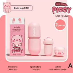 1 Pair Cartoon Anime Earplugs Anti-noise Anti Snoring Sleep Aid Traveling Ear Plugs Sleeping Ear Plug Rebound Earplug Ears Care