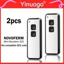 NOVOFERM NOVOTRON 522 524 502 MAX43-2 504 MAX43-4 512 MIX43-2 433.92MHz NOVOFERM Remote Control Garage Door Opener