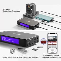 Zowietek 4K HDMI Video Live Stream Encoder/Decoder, UVC In/Out, NDI|HX3 Converter/Player, Video Capture, SRT/RTMP(S)/RTSP