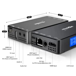 Zowietek 4K HDMI Video Live Stream Encoder/Decoder, UVC In/Out, NDI|HX3 Converter/Player, Video Capture, SRT/RTMP(S)/RTSP