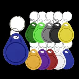 5YOA 5/10PCS RFID Access Control Clone Badge NFC Smart Chip 0 Block Rewritable Copy Key Fob 13.56MHZ 1K S50 Duplicator Copy Tag