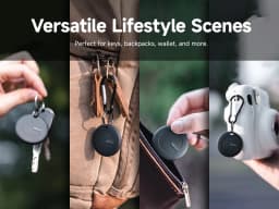 Android Only MiLi LiTag/MiTag Car Locator Anti-Lost Smart Tag Compatibility Key Bag Item Finder for Google Find Hub 1/4pcs Set