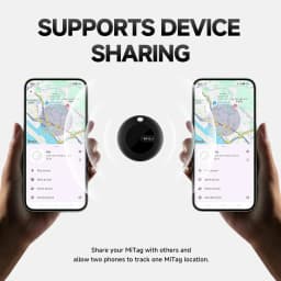 Android Only MiLi LiTag/MiTag Car Locator Anti-Lost Smart Tag Compatibility Key Bag Item Finder for Google Find Hub 1/4pcs Set