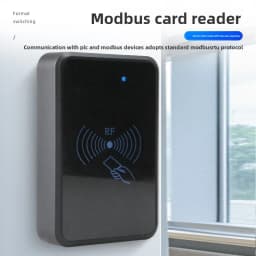New Product Waterproof 24V NFC RS485 Modbus RTU Card Reader 13.56Mhz/125khz IC RFID Modbus RTU PLC Card Reader Device Proximity