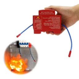 Dual-Line Design Flame Retardant Device Flame Retardant Non Pollution Fire Extinguishing Device DIN Rail Mount