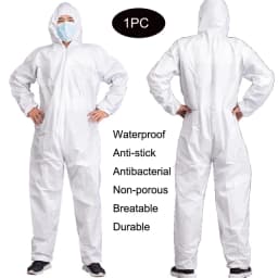 Protective Disposable Waterproof Oil-Resistant Work Safety Clothing Spary Painting Cover All Protection Clothes Overall Suit