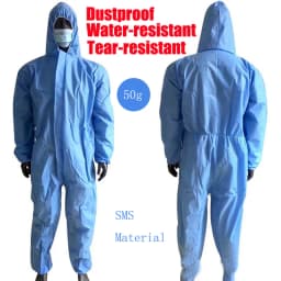 Protective Disposable Waterproof Oil-Resistant Work Safety Clothing Spary Painting Cover All Protection Clothes Overall Suit