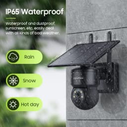 SHIWOJIA WIFI Wireless PTZ Solar Camera 4G SIM 4MP Outdoor Solar Panel Two Way Audio Security Protection CCTV Camera Battery Cam