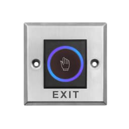 Infrared Induction No Touch Exit Button Release Switch Opener NO COM NC LED Light for Door Access Control System Entry Open