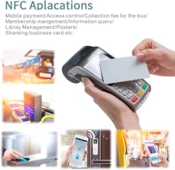 2-20Pcs Ntag216 Ntag215 Ntag213 Blank NFC Cards PVC Tags NFC215 13.56Mhz TagMo Waterproof RFID NFC PVC Keycard Phone 504 Bytes