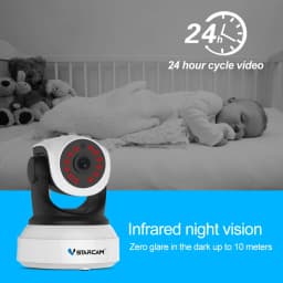 Vstarcam 3MP HD Wireless WiFi IP Camera Surveillance CCTV Camera 1080P Home Security IR Night Vision PTZ Baby Monitor Camera