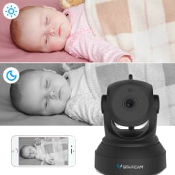 Vstarcam 3MP HD Wireless WiFi IP Camera Surveillance CCTV Camera 1080P Home Security IR Night Vision PTZ Baby Monitor Camera