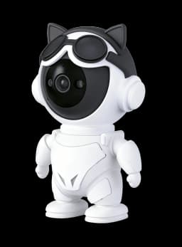 Smart Home Baby Security Monitor WiFi IP Camera Cartoon Bear Halloween Gift CCTV 1080P HD Surveillance Auto Tracking Camera