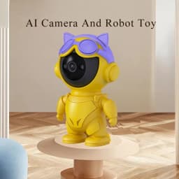Smart Home Baby Security Monitor WiFi IP Camera Cartoon Bear Halloween Gift CCTV 1080P HD Surveillance Auto Tracking Camera