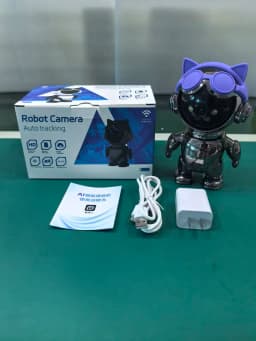 Smart Home Baby Security Monitor WiFi IP Camera Cartoon Bear Halloween Gift CCTV 1080P HD Surveillance Auto Tracking Camera