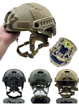 FAST Helmet Airsoft MH Helmet ABS New Thickened Outdoor PJ Air Gun Shooting CS Protective Equipment