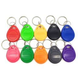 10pcs T5577 EM4305 Copy Rewritable Writable Rewrite Duplicate RFID Tag Can Copy EM4100 125kHz Card Proximity Token Keyfobs