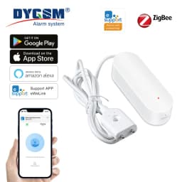 Ewelink Zigbee3.0 Water Sensor Alarm Water Leak Detector Flood Alert Overflow Security Alarm System Works With Zigbee Gateway