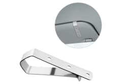 5PCS 893MAX Garage Door Opener Remote Visor Clips For Liftmaster 893max 891LM 973LM Remote