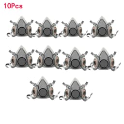 Industrial 6200 Respirator Gas Mask Body Spray Paint Decoration Dustproof Mask 6200 Half Mask Fit For 3M 6001/6002/6004 Filters